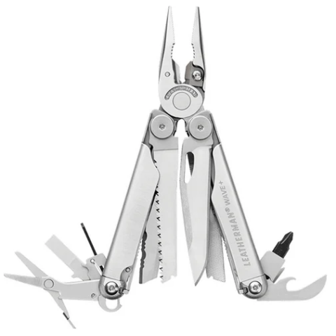 Leatherman Wave Plus 折叠多用途工具 (銀色)